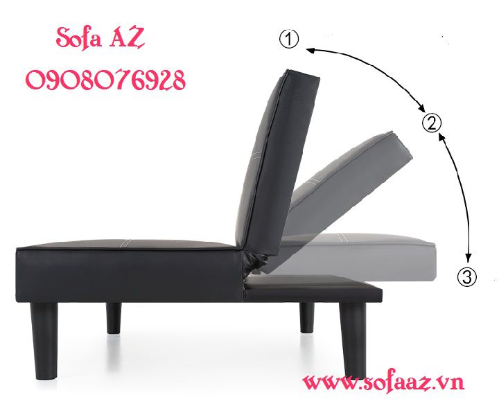 Sofa SB-03 có ba chế độ bật cho tựa lưng