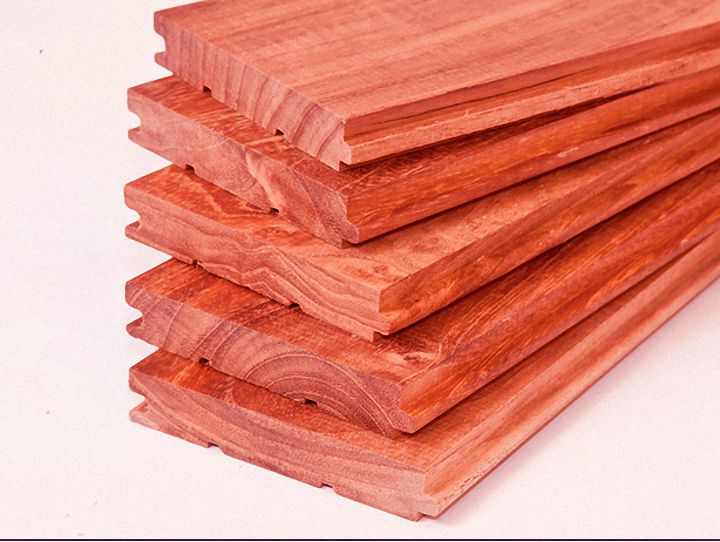 Sàn gỗ được làm từ gỗ giáng hương